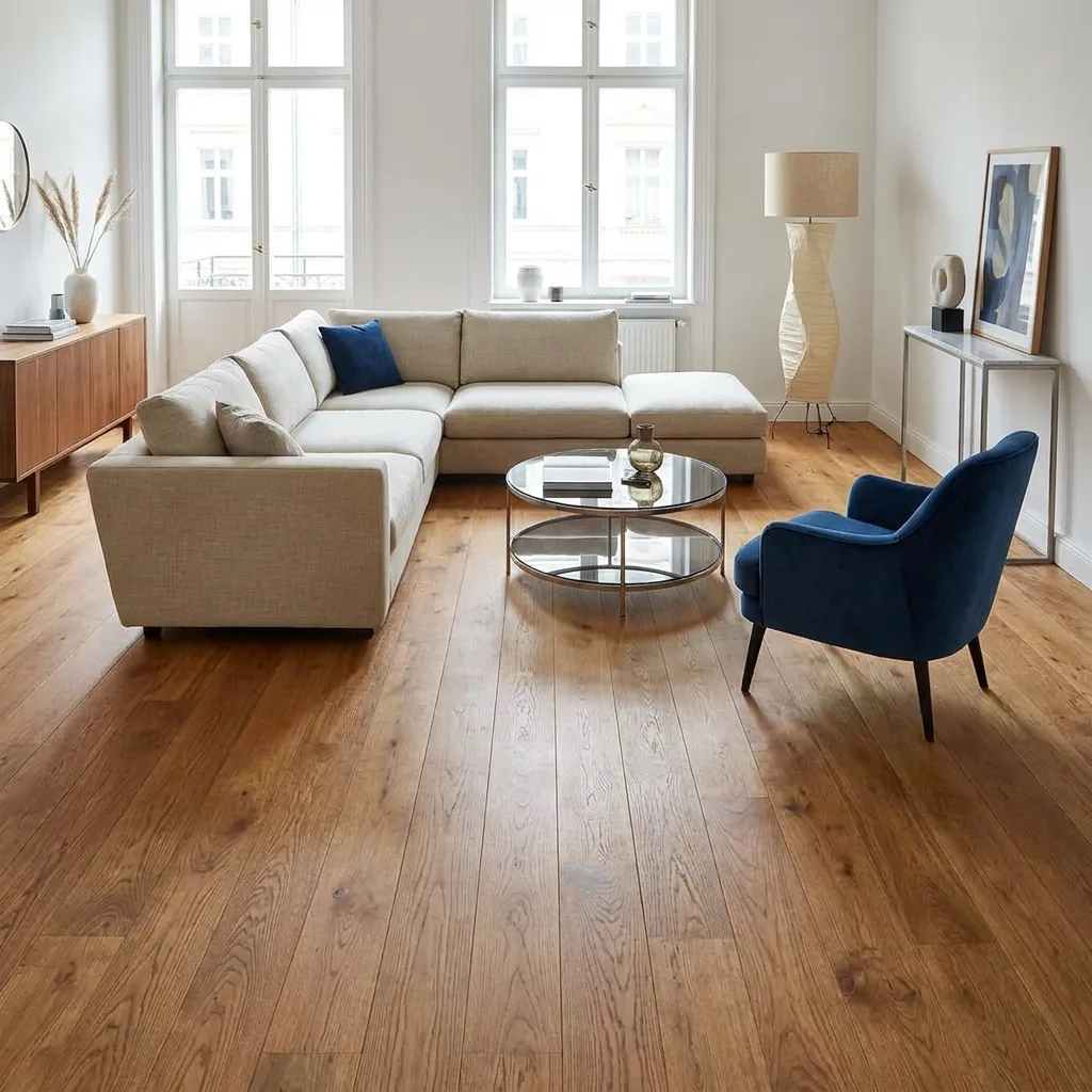 PARQUET PREFINITI – Rovere 1 Strip – Cognac – Verniciato Opaco – Spazzolato – Stock residuo: 13 mq – Offerta: € 294,89