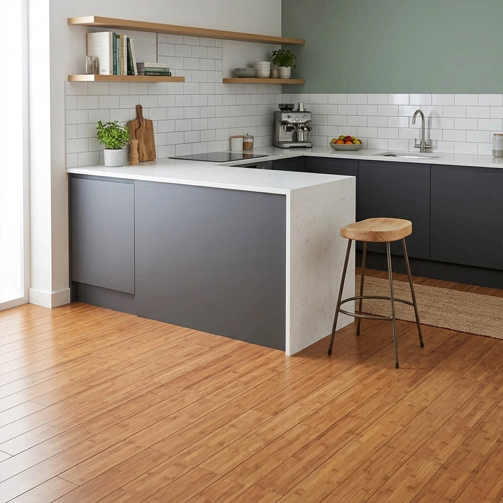 PARQUET BAMBOO MASSELLO PREFINITO – BAMBOO ORIZZONTALE – CARBONIZZATO SCURO