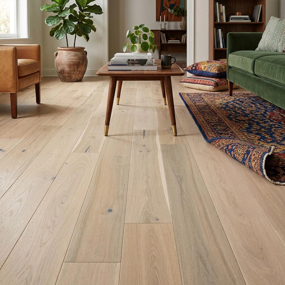 PARQUET PREFINITI – Rovere 1 Strip – Cappuccino – Verniciato Opaco Bianco –