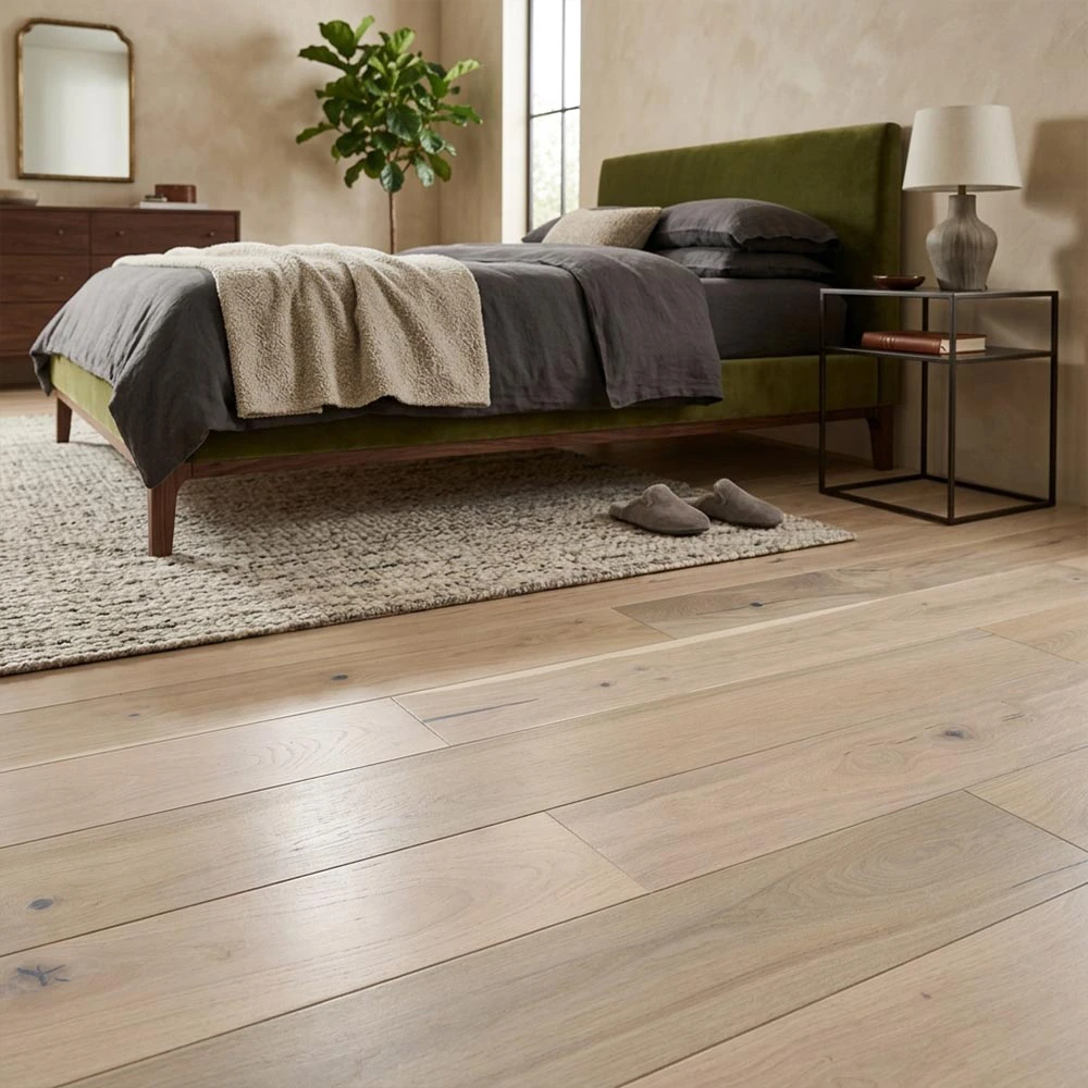 PARQUET PREFINITI – Rovere 1 Strip – Cappuccino – Verniciato Opaco Bianco –
