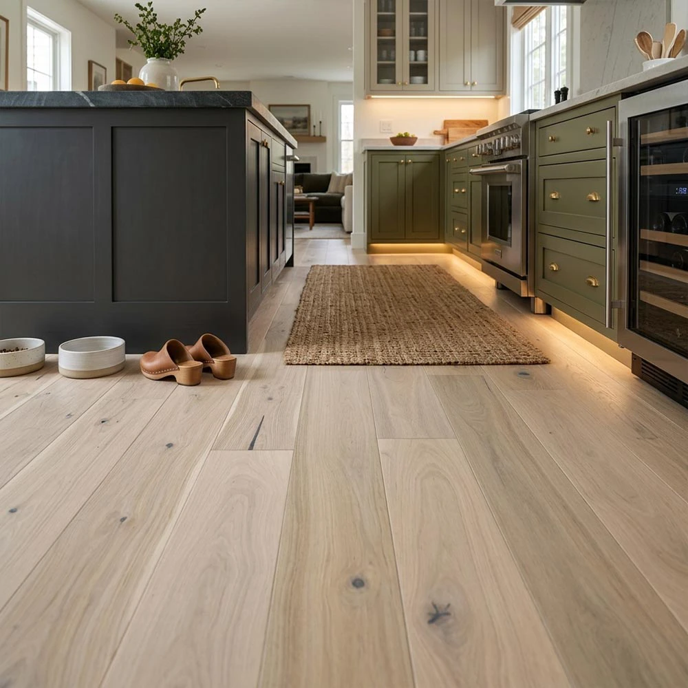 PARQUET PREFINITI – Rovere 1 Strip – Cappuccino – Verniciato Opaco Bianco –