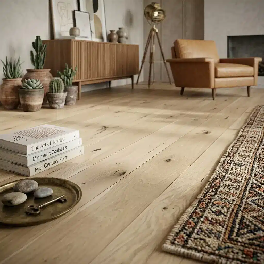 PARQUET PREFINITI – Rovere 1 Strip – Crema – Verniciato Opaco – Spazzolato