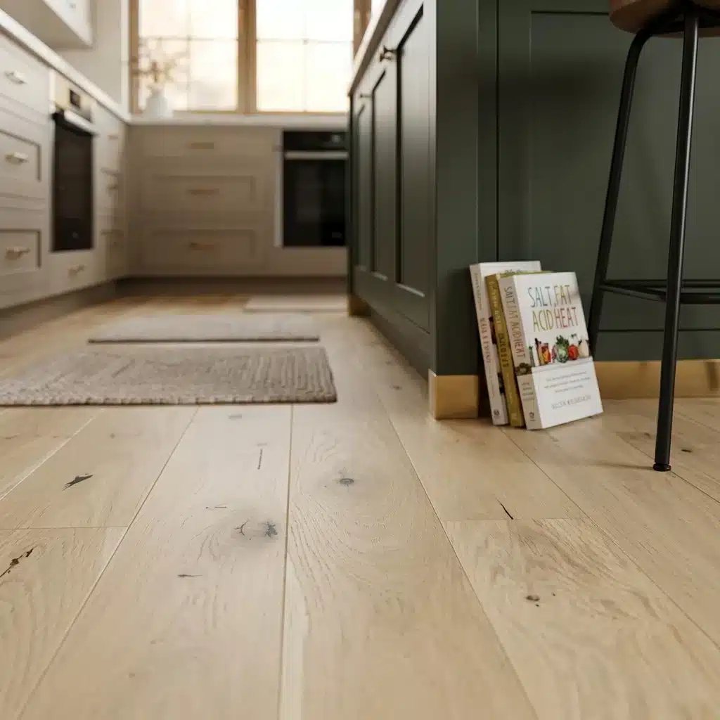 PARQUET PREFINITI – Rovere 1 Strip – Crema – Verniciato Opaco – Spazzolato