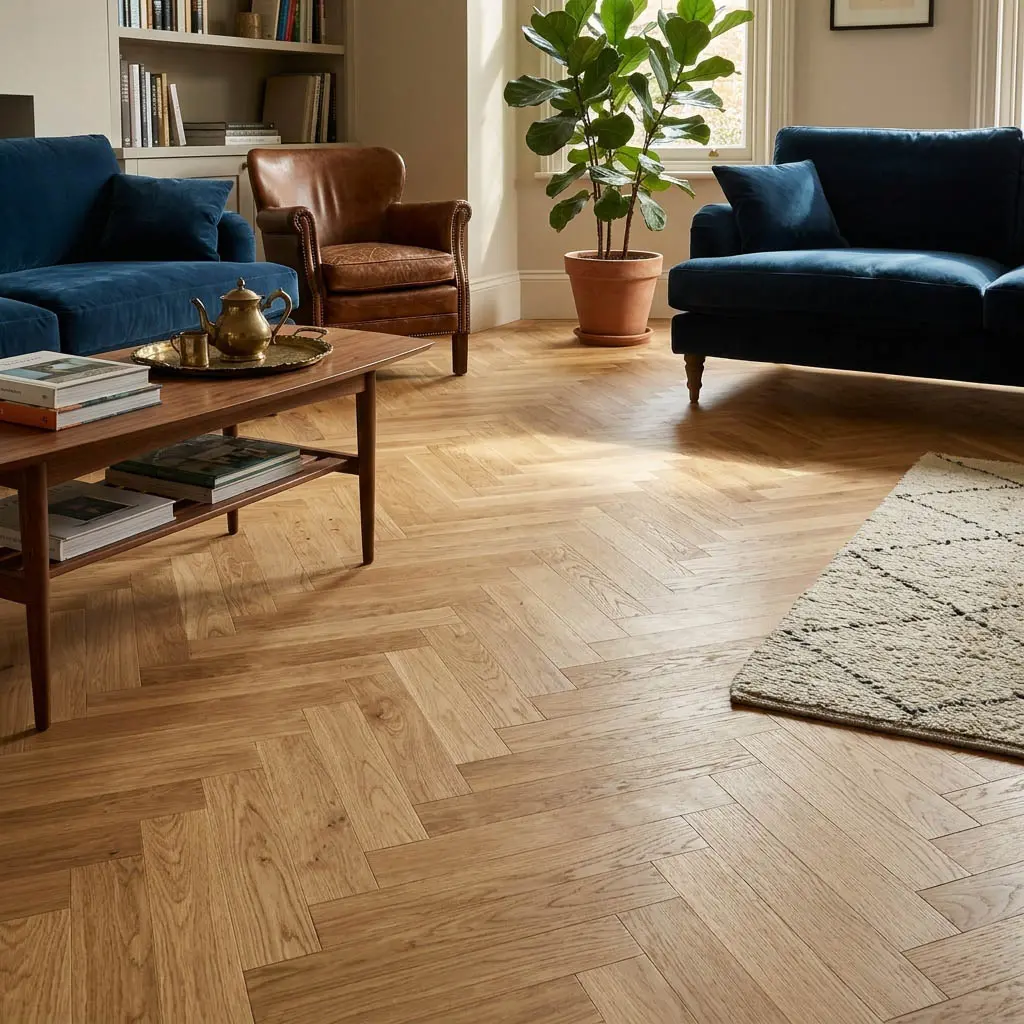 Parquet spina Italiana – Rovere 1 strip – Olio