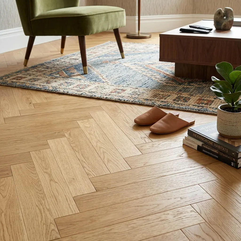Parquet spina Italiana – Rovere 1 strip – Olio