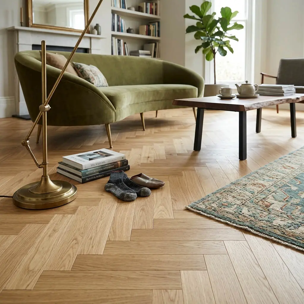 Parquet spina Italiana – Rovere 1 strip – Olio