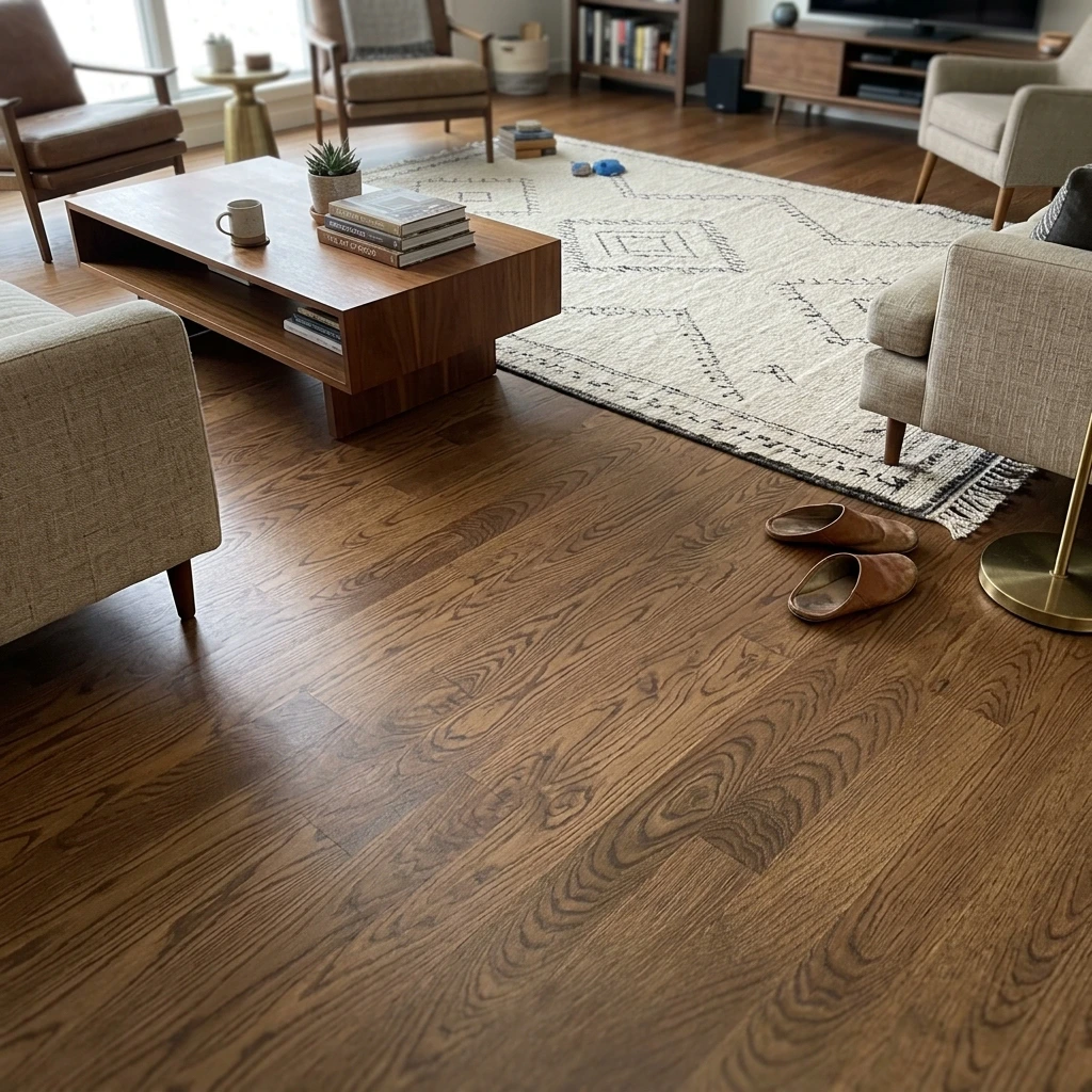 PARQUET PREFINITI – Rovere 1 Strip – Cognac – Verniciato Opaco