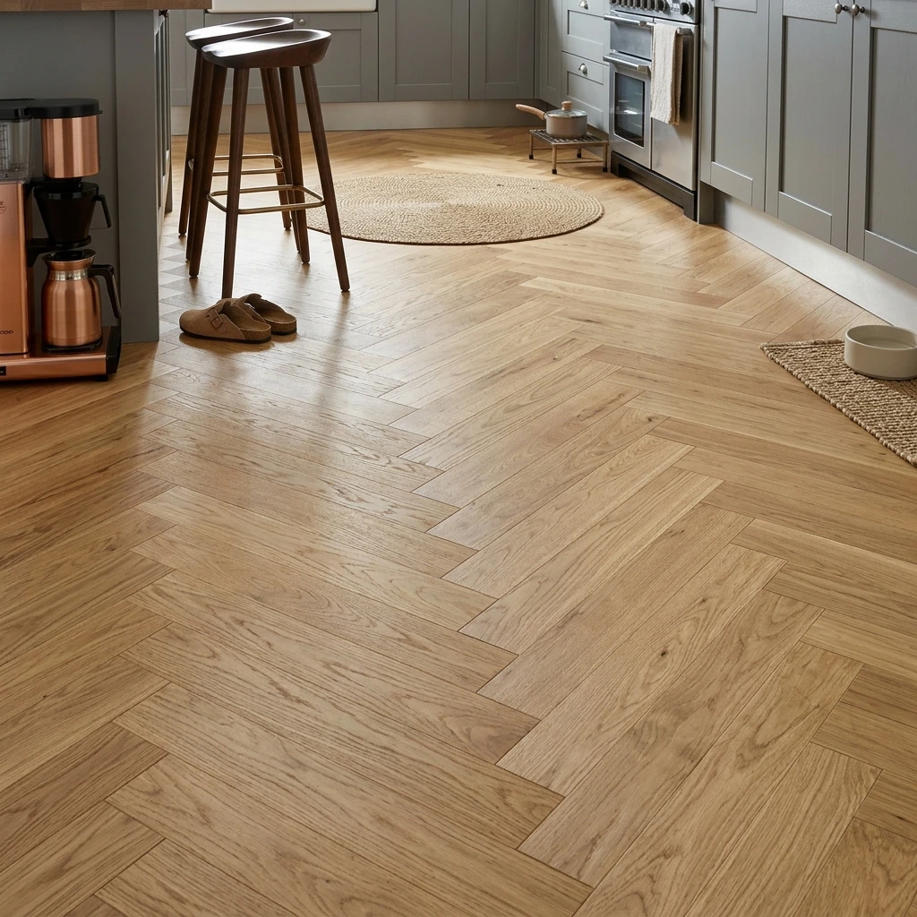 Parquet spina Italiana – Rovere 1 strip – Olio Naturale