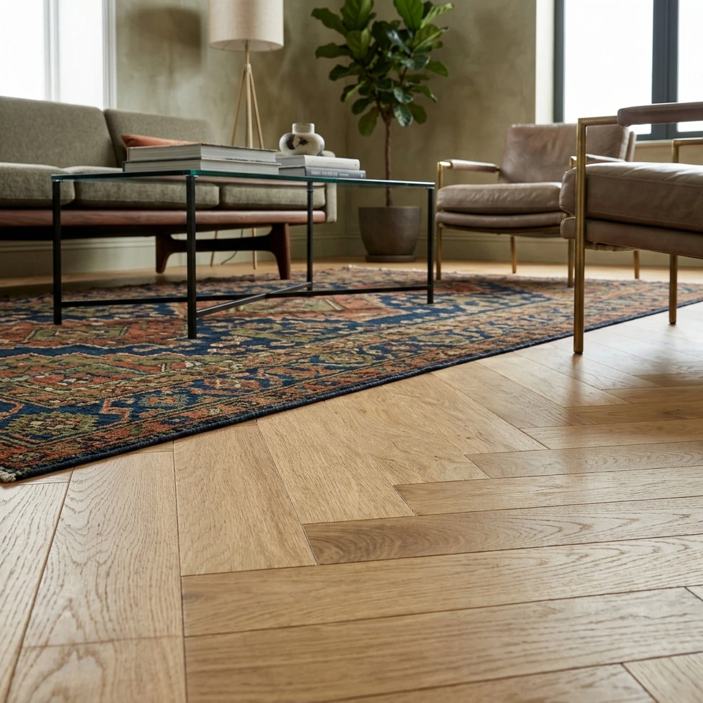 Parquet spina Italiana – Rovere 1 strip – Olio Naturale