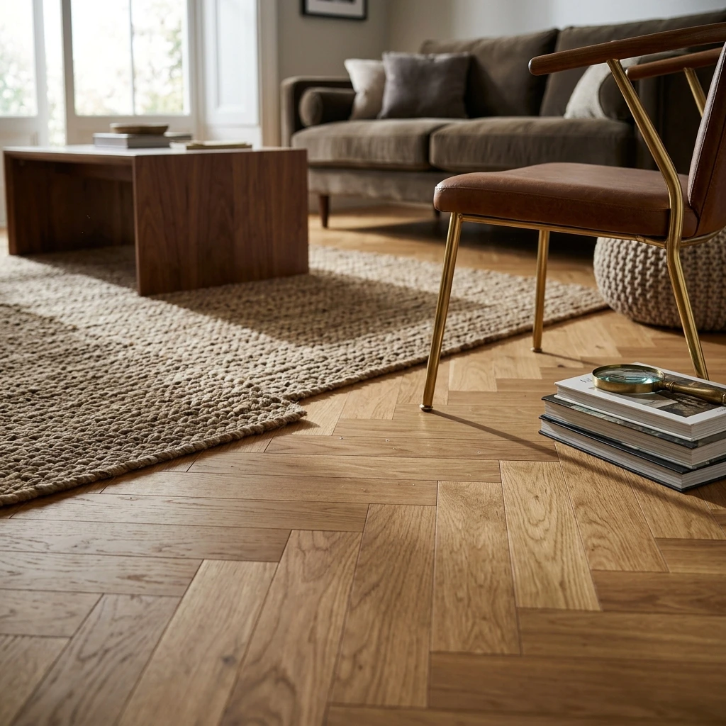 Parquet spina Italiana – Rovere 1 strip – Olio Naturale