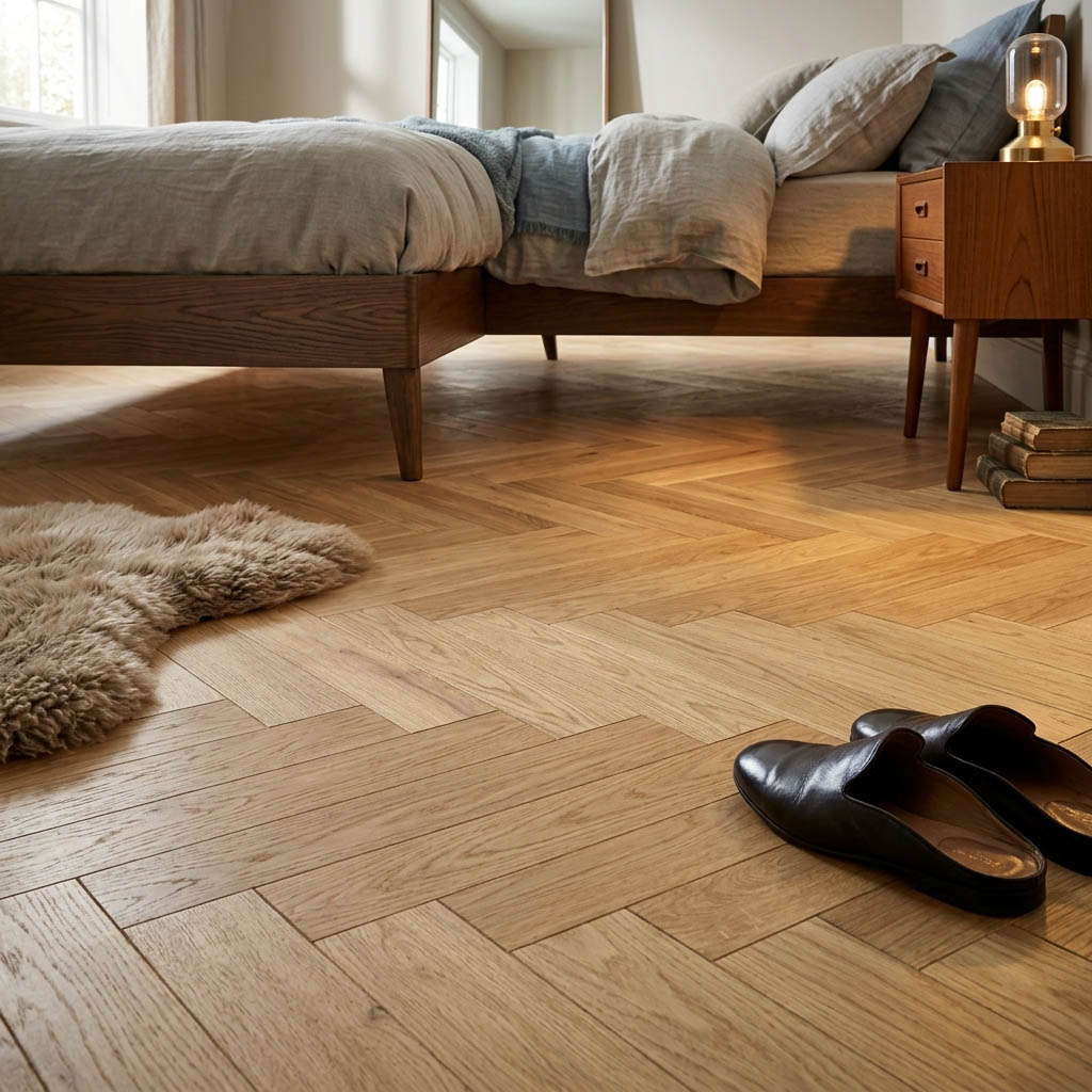 Parquet spina Italiana – Rovere 1 strip – Olio Naturale