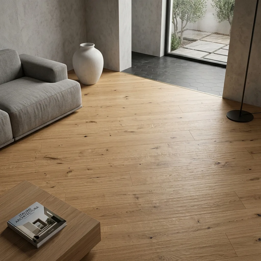 PARQUET PREFINITI – Rovere 1 Strip – Firenze Ponte Vecchio – Spazzolato – Piallato a Mano