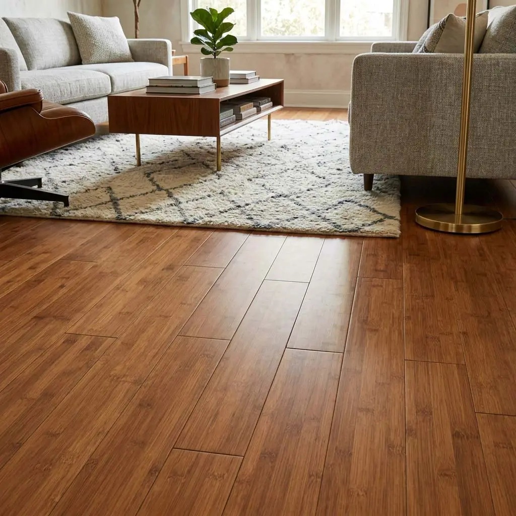 PARQUET BAMBOO MASSELLO PREFINITO – BAMBOO ORIZZONTALE – CARBONIZZATO SCURO