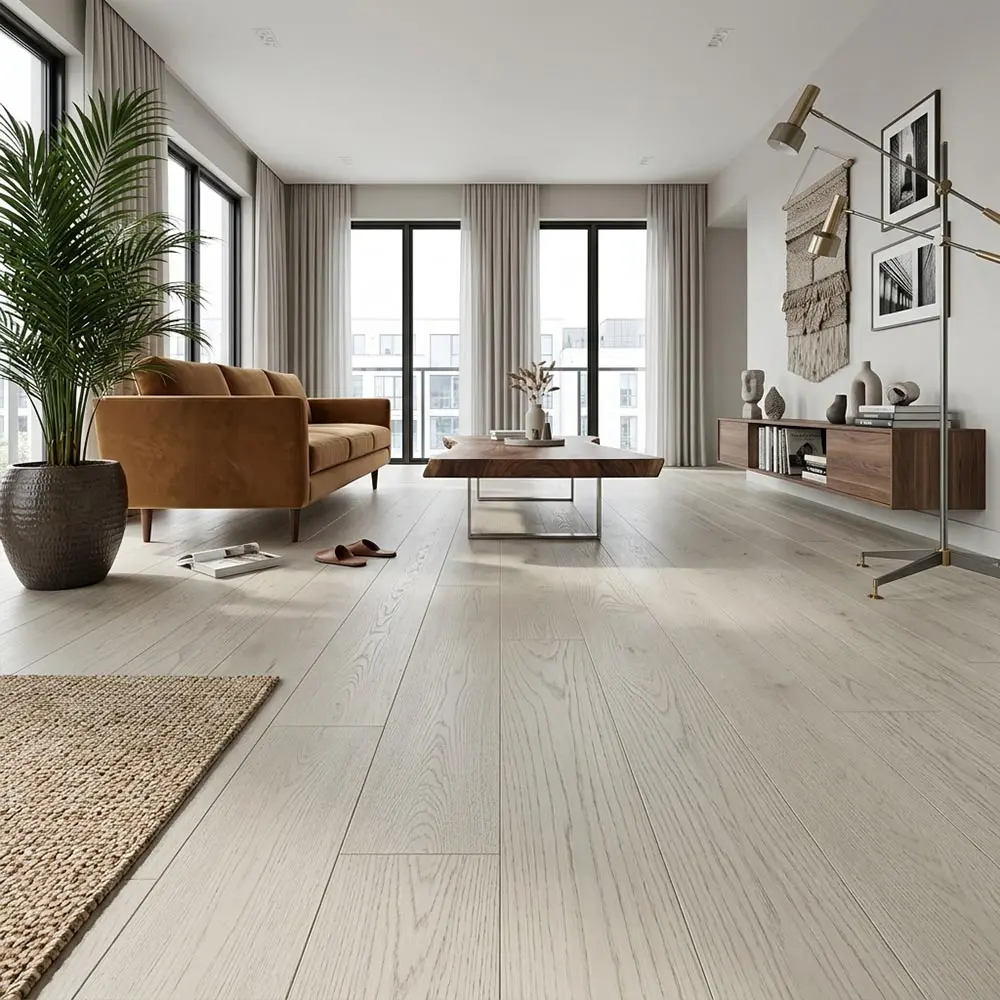 PARQUET PREFINITI – Rovere 1 Strip Helsinky – Oliato Cerato Bianco