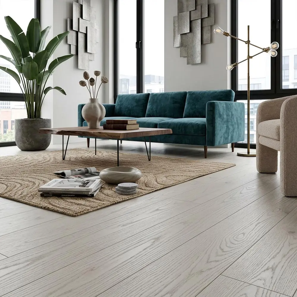 PARQUET PREFINITI – Rovere 1 Strip Helsinky – Oliato Cerato Bianco