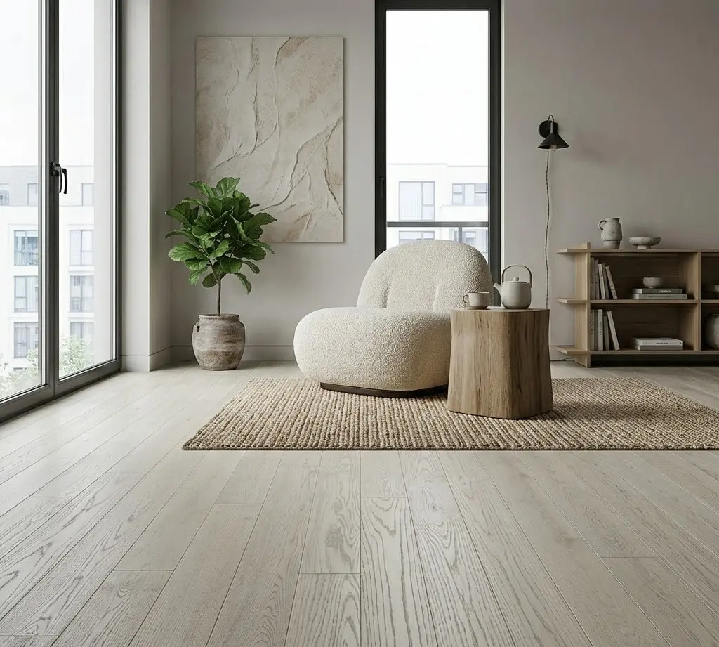 PARQUET PREFINITI – Rovere 1 Strip Helsinky – Oliato Cerato Bianco