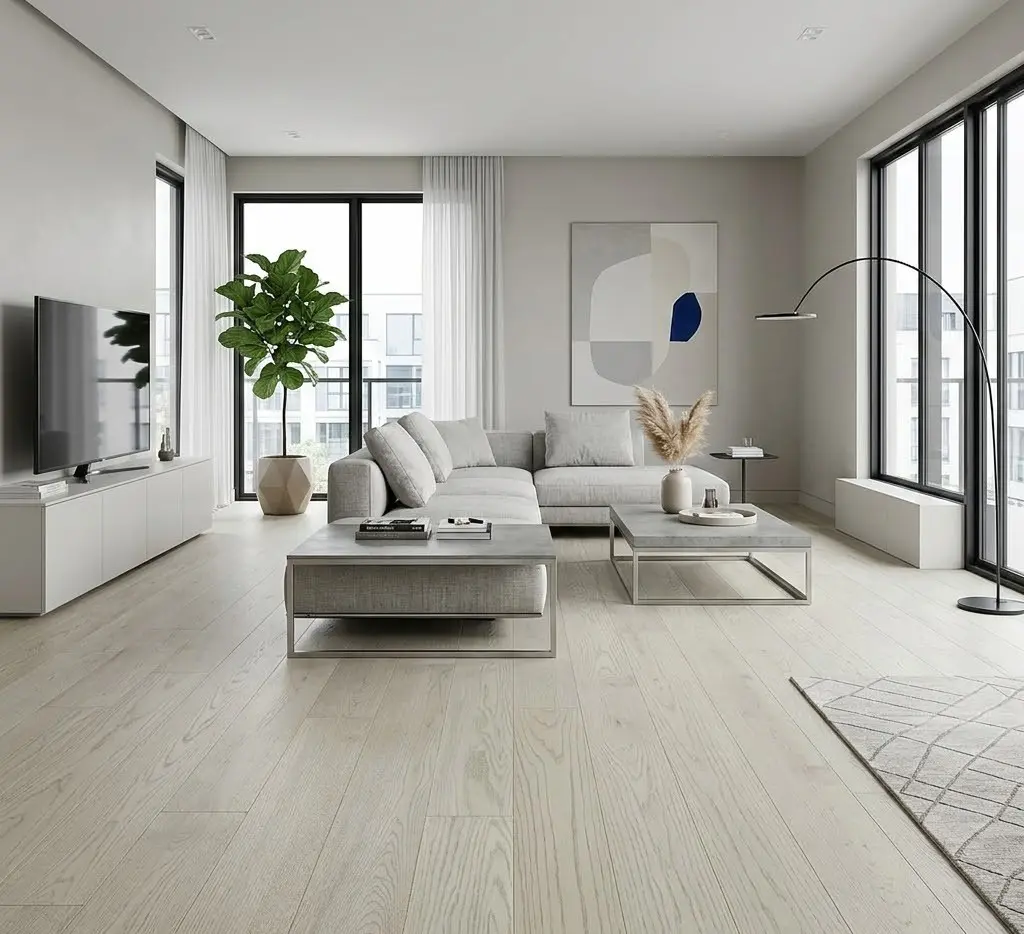PARQUET PREFINITI – Rovere 1 Strip Helsinky – Oliato Cerato Bianco
