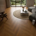 BAMBOO MASSELLO STRAND WOVEN – SPINA FRANCESE – CARBONIZZATA MEDIUM – VERNICIATA