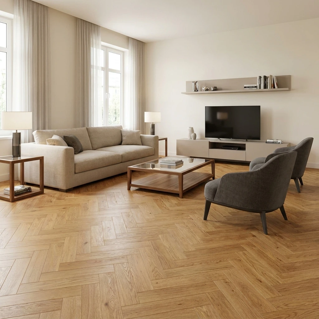 PARQUET SPINA ITALIANA – Rovere Rinascimento Pienza – Olio Cerata – Spazzolata (Copy)