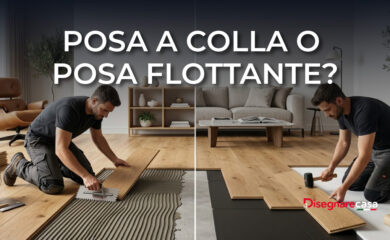 posa parquet a colla o flottante