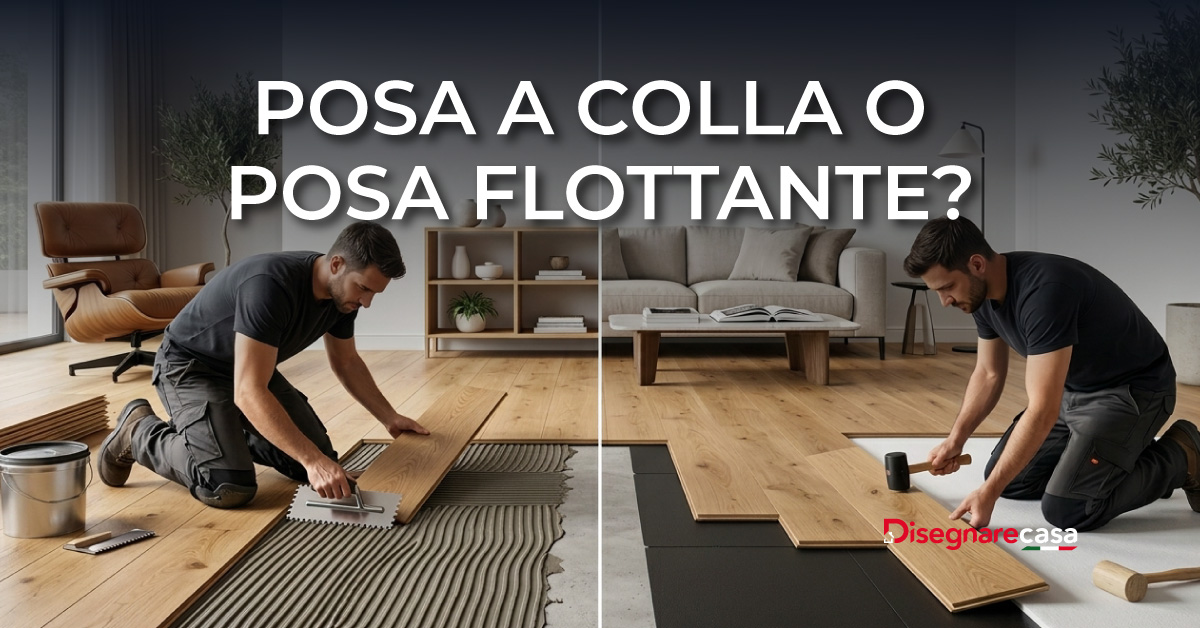 posa parquet a colla o flottante