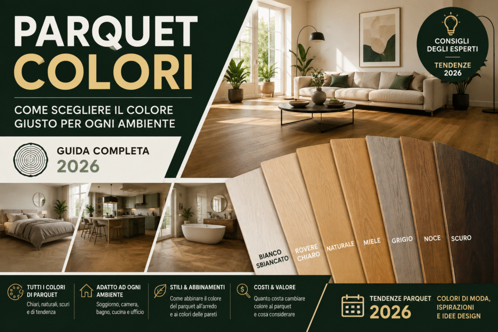 Parquet colori 2026
