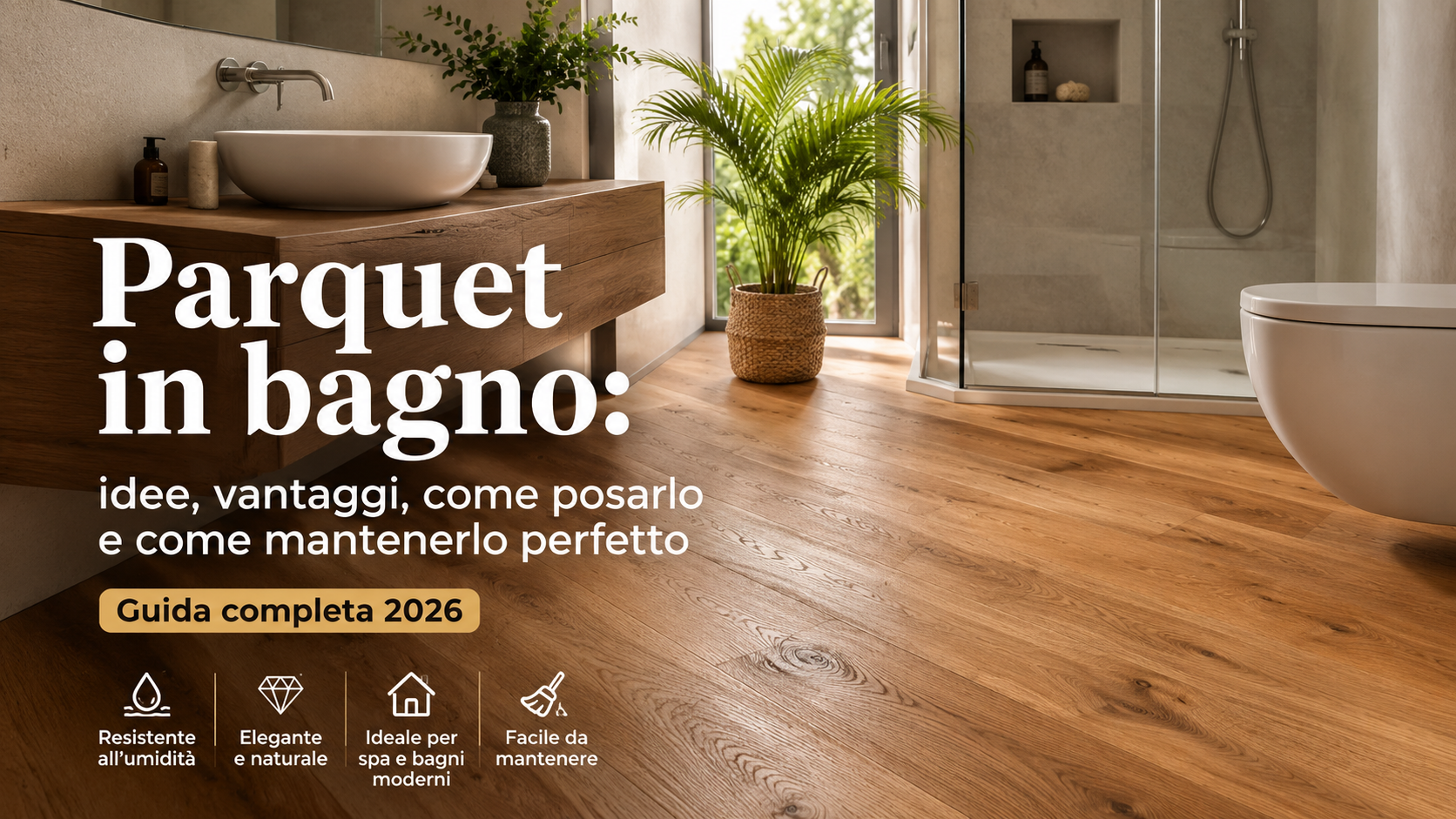 Parquet in Bagno: Quale Scegliere, Posa e Consigli per Evitare Problemi