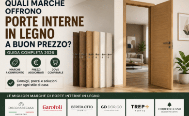 quali marche offrono porte interne in legno a buon prezzo