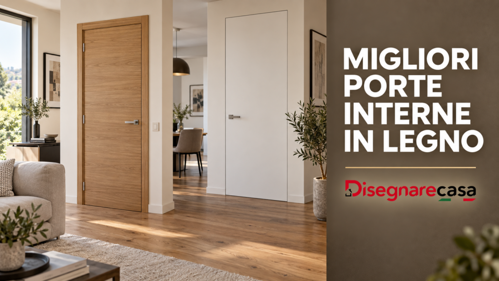 Migliori porte interne in legno per una casa moderna