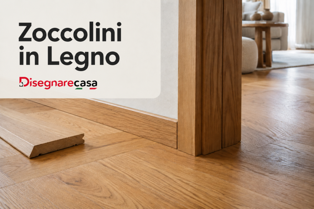 Zoccolini in legno per parquet – guida Disegnarecasa