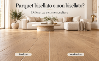 Parquet bisellato o non bisellato